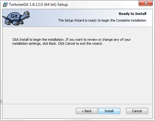 TortoiseGit的安装具体步骤截图