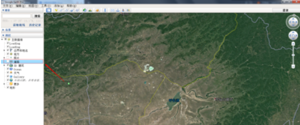 谷歌地球(google earth)查找目的地的具体方法截图
