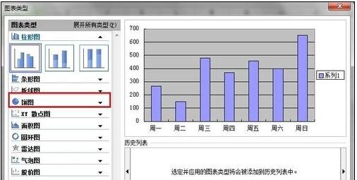 excel2007制作扇形图的相关操作步骤截图