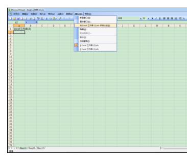 excel2007将两个工作表分开窗口显示的操作教程截图