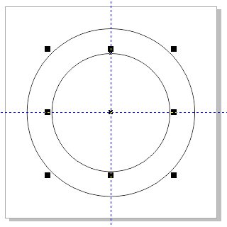 CorelDraw X4绘制齿轮零件模式的操作步骤截图