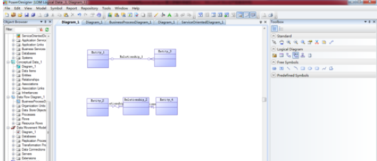 Power Designer建立逻辑数据模型的相关操作教程截图