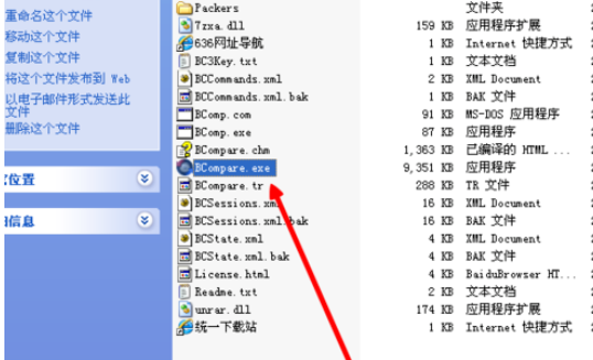 Beyond Compare设置对比属性的操作教程截图