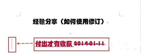 Word 2013中使用修订功能的操作教程截图