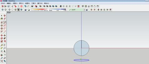 草图大师绘制三维球体模型的具体操作步骤截图