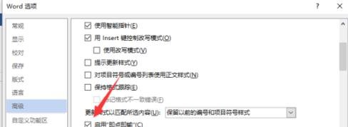 Word 2013中打开即点即输功能的具体操作步骤截图