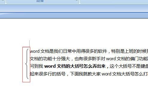 word2003中输入括号的方法步骤截图