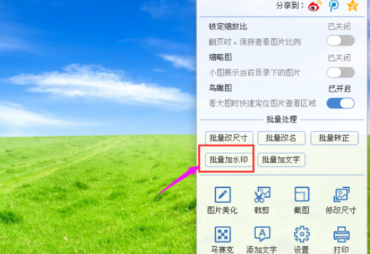 2345看图王给多个图片加水印的方法步骤截图