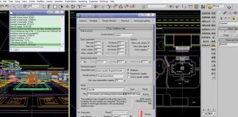 3dmax2017将渲染参数进行设置的方法步骤截图