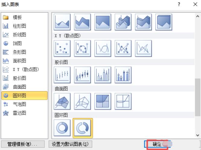 excel2010制作创意的分离型圆环图的图文使用方法截图