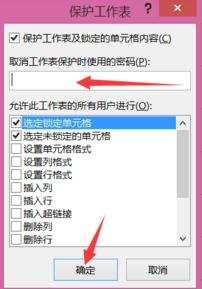 excel2013为指定单元格加密的操作方法截图