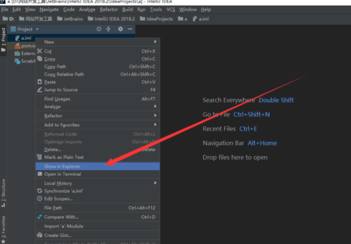 intellij idea里已存在项目的操作教程截图