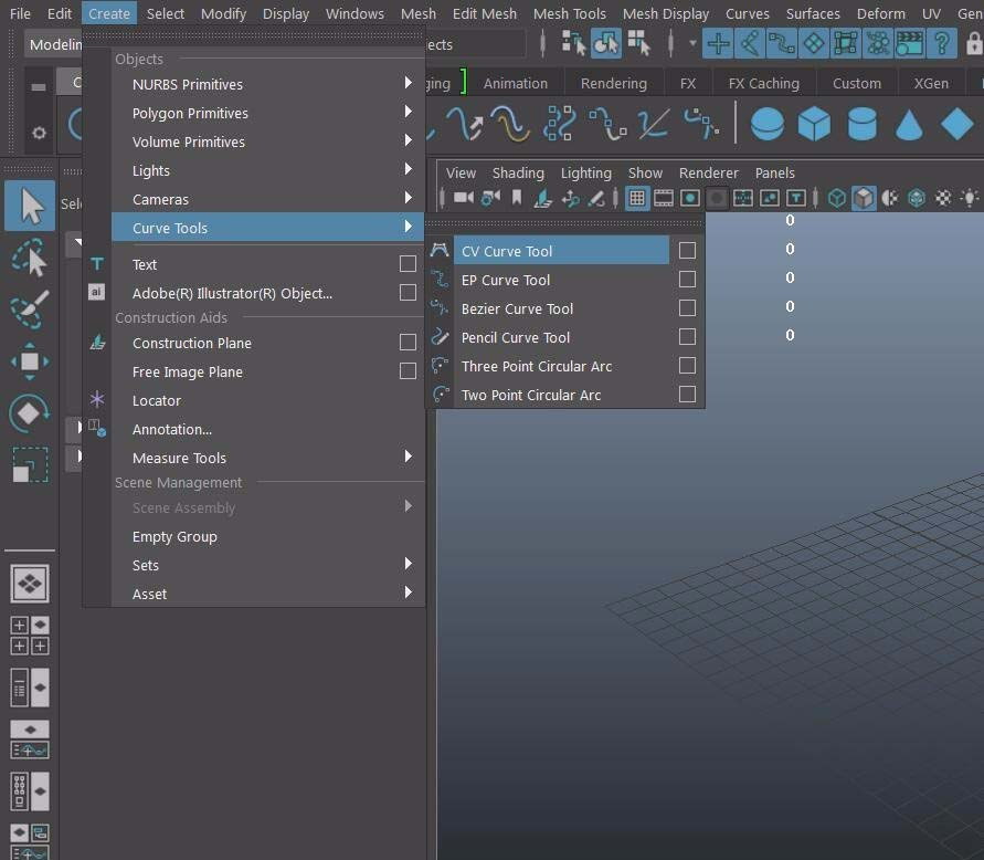 maya用extrude命令创建三维管道的相关操作教程截图