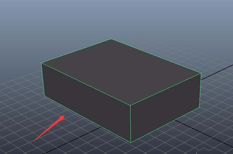 maya中建模的长方体分离边的操作步骤截图