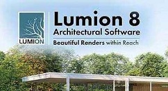 Lumion8.0给场景加上景观模的操作步骤