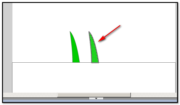 Flash绘制绿色小草的详细方法截图
