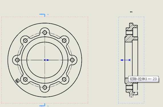 Solidworks绘制剖视图的操作方法截图