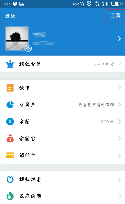 支付宝APP进行第二次绑定手机号码的具体操作截图