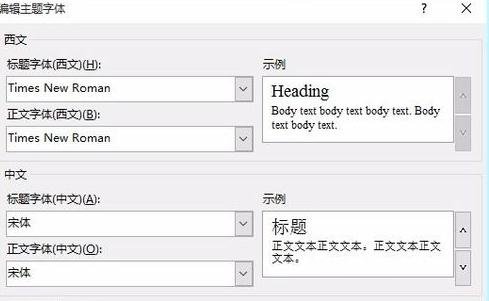 word2013设置中英文默认字体的相关步骤截图