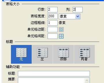 dreamweaver cs6表格排版的具体流程介绍截图