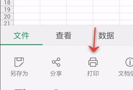 WPS Office APP表格打印的操作方法截图