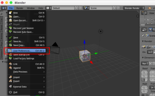 Blender恢复初始设置的详细步骤介绍截图