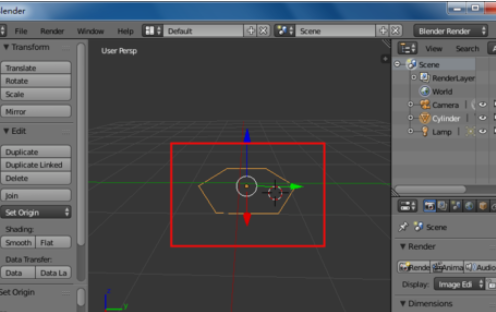 blender制作蜂窝网格的图文操作截图