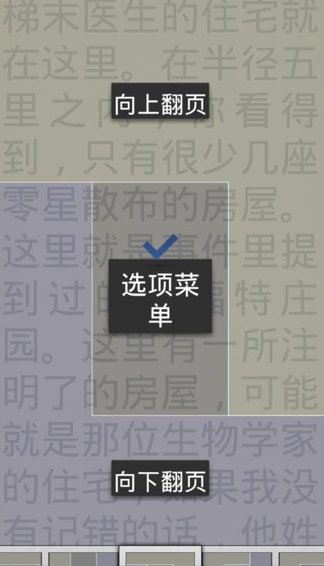 静读天下改变翻页控制区域的详细操作截图