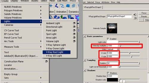 maya软件中Vray渲染模型的操作技巧截图
