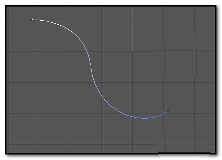 C4D绘制一条贝塞尔曲线的详细方法截图