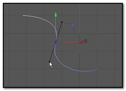 C4D绘制一条贝塞尔曲线的详细方法截图