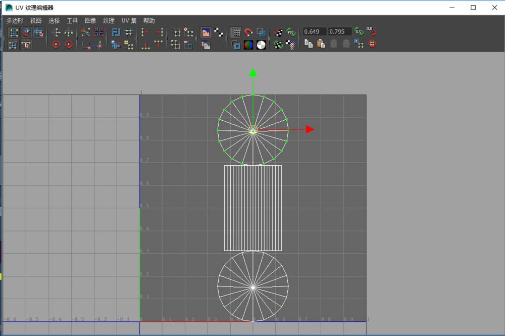 maya完成拆分模型UV的具体方法截图