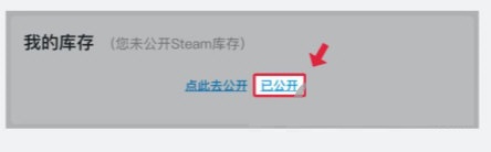 steam公开库存的操作步骤截图