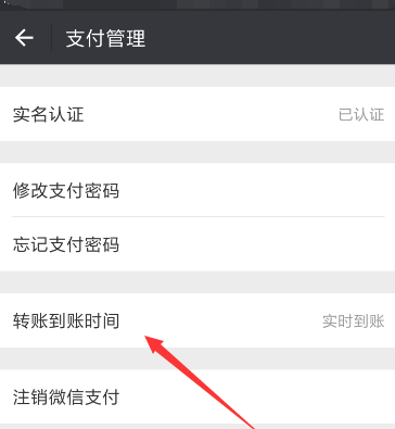 微信更改转账到账时间的基础操作截图