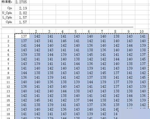 minitab制作CPK分析与能力分析图表的详细步骤截图