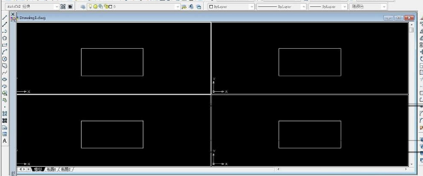 AutoCAD 2009绘制三视图的方法步骤截图