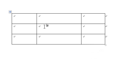 word利用画笔修改表格线条样式的简单教程截图