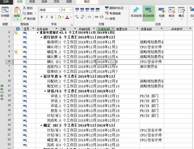 Project设置后置任务的操作教程截图