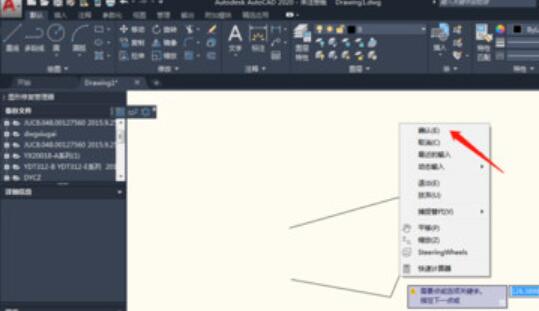 AutoCAD2020制作直线的操作过程方法截图