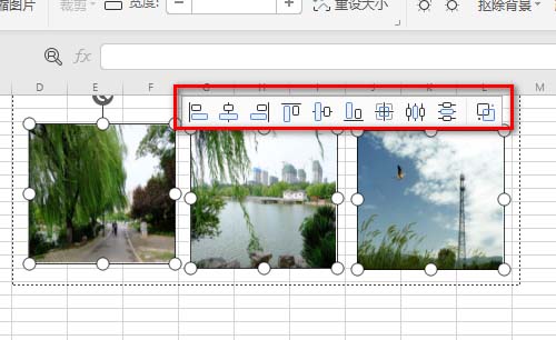 Excel表格中多张图片快速统一大小并排版的基础方法截图