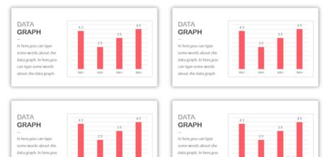 PPT制作卡片效果的数据图版式的详细方法截图