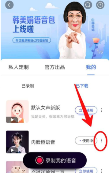 百度地图删掉语音包的操作教程截图