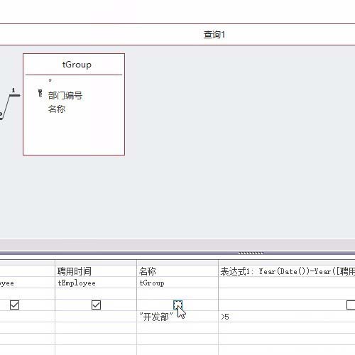 access实现函数表达式查询内容的具体方法截图