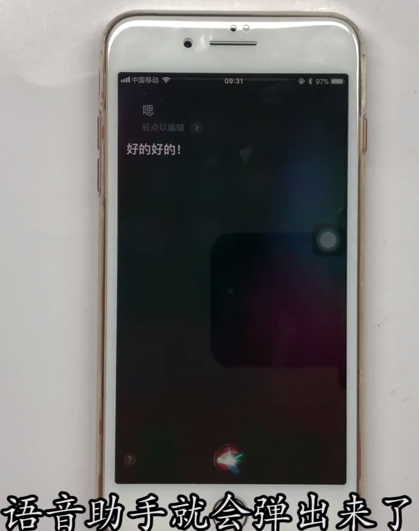 iphone8plus中打开语音助手的方法步骤截图