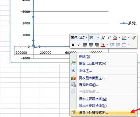 Excel制作对数图表的具体操作方法截图