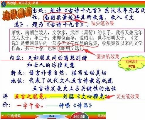 PPT幻灯片放映时使用鼠标笔的具体方法截图