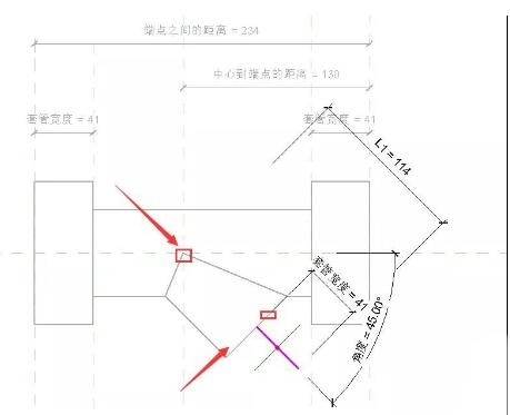 Revit管件族45度斜三通制作教程截图