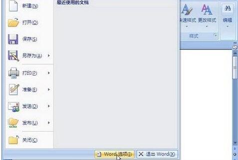 word2007设置键入内容替换所选文字的简单操作截图