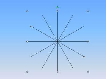 PPT使用绘图工具制作钟表的操作教程截图