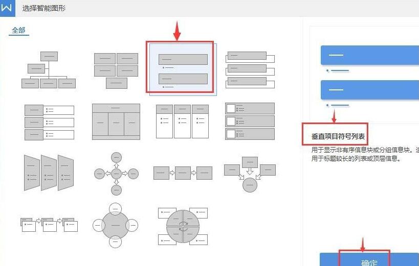 wps创建垂直项目符号列表的详细步骤截图